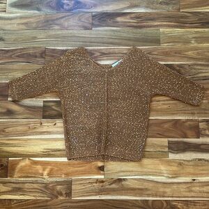 Adorable gold Sequins Top Women’s XS